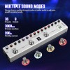TUOMO M-VAVE Tank-B Pedal de Guitarra Multiefectos Graves con 36