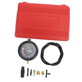 iplusmile 1set Vacuum Pressure Gauge Dual Scale Car Maintenance Instrument for Accurate Testing Easy Installation Durable Protective Cover for Fuel Pump Pressure Tests