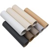 8 Pieces 8x12 Inch Litchi Grain Texture Faux Leather Sheets