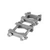 Antenna Mast Clamp V Jaw Block 304 Stainless Steel TV