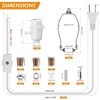 Make a Lamp or Rewire Kit,DIY Bottle Lamp Wiring Kit