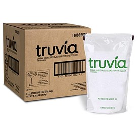 Truvia Calorie Free Stevia Sweetener, Ideal For Sugar Free Simple Syrup, Tea And Lemonade, 6-24 oz Bags, Net Wt 144 oz