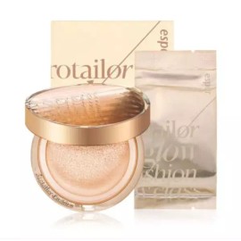 Espoir 에스쁘아 프로테일러 비글로우 쿠션 뉴클래스 SPF42 PA++(본품+리필) Espoir Pro Tailor Be Glow Cushion New Class SPF42 PA++ (Main Product + Refill) [No. 1 Vanilla]