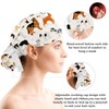 CHENZZZZ Dog Adjustable Women Working Cap with Bow Hair Scrunchy,