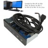 5.25 Inch Media Dashboard 2xUSB3.0 2xUSB2.0 1xType C 10Gbps High