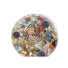 'Orpanit® Orgonite SelfHealing Flower of Life with Magnet