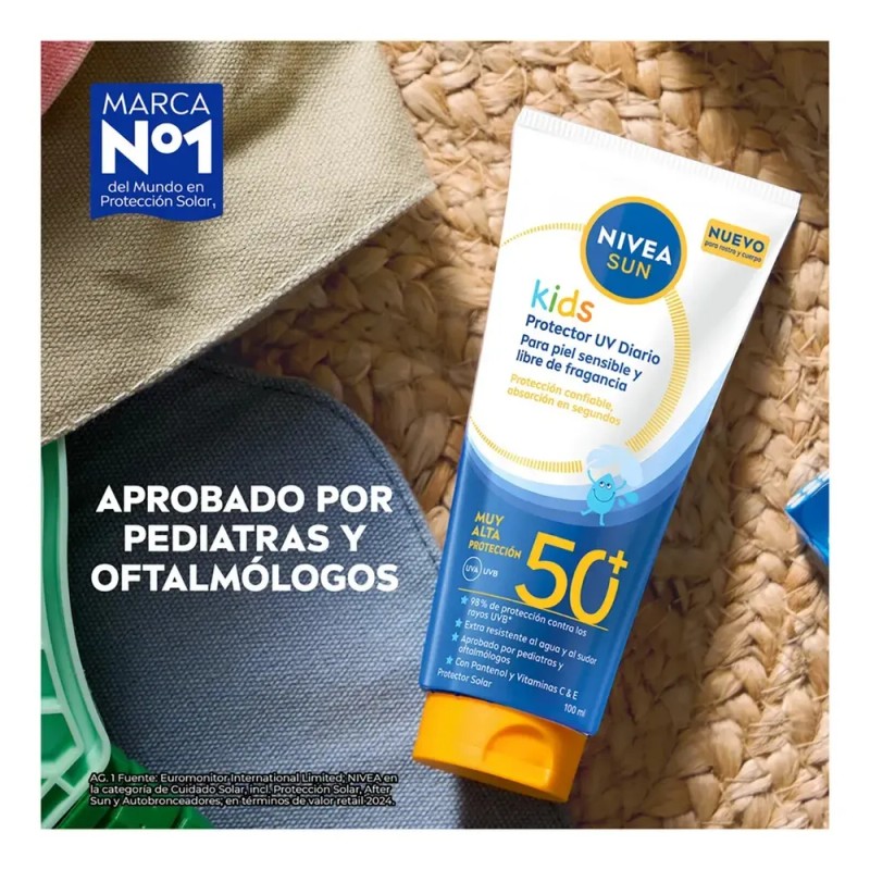 NIVEA SUN Protector solar Kids Daily Uv Protect 100ml