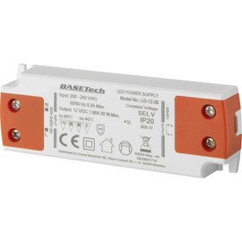 LED Transformer Basetech LD-12-20 BT-2265916