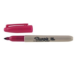 Sharpie Fine Point Permanent Marker Open Stock-Berry