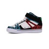 DC Shoes Pure HI Top EV Skate Shoe, Blue/Red/White, 6