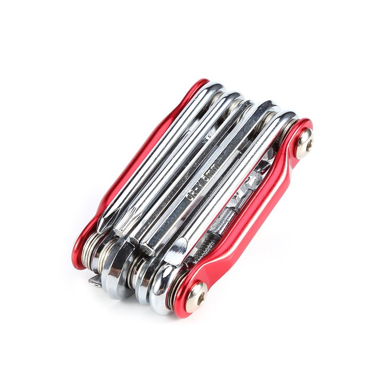 Kit de Herramientas de Reparación Multifunción para Bicicleta 11 en
