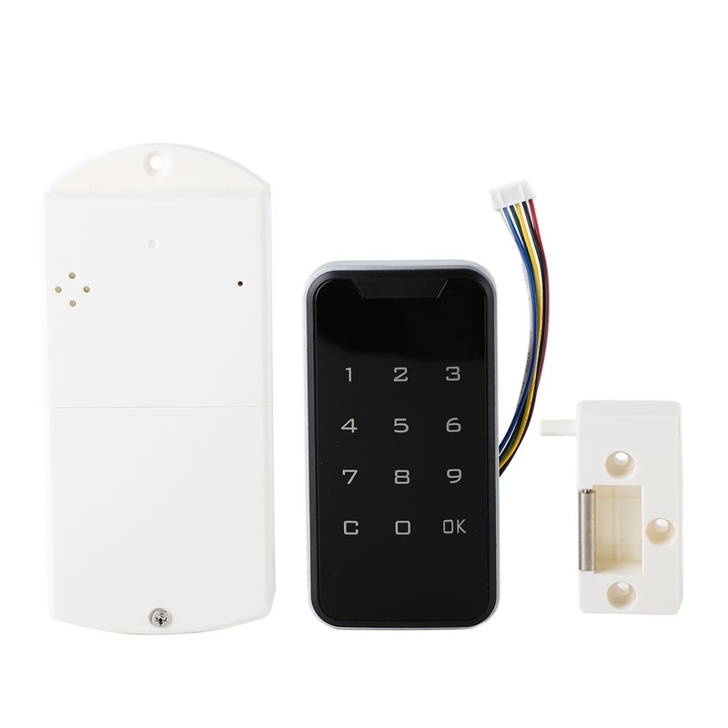 Electronic Cabinet Lock ABS Smart Digital Touch Keypad Coded Password