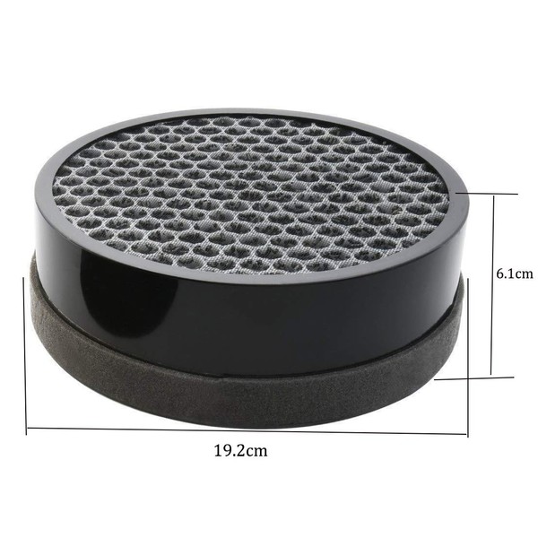 Wadoy LV-H132 Air Purifier Filter for Compatible with Levoit HEPA and Activated Carbon Replacement Filters Set