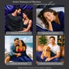 Waterproof Blanket King Size (Indigo, 82x82") Absorbent, Leakproof Fleece Protector