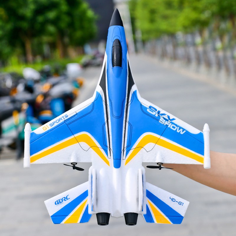 RC Glider Plane Lightweight Flexible Remote Control Airplane with LED