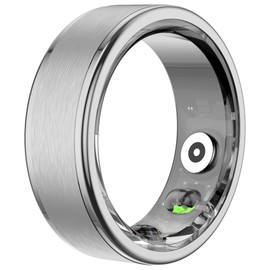 Smart Ring for Men Smart Ring Men Women Ladies Fitness Ring Fitness Tracker Health Rings Waterproof Blood Oxygen Sleep Heart Rate Monitor Pedometer Calories Step Counter Sport Ring ios Android Phones