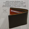 flevado Men's Wallet Multi Colours Genuine Leather Wallet Landscape Format,