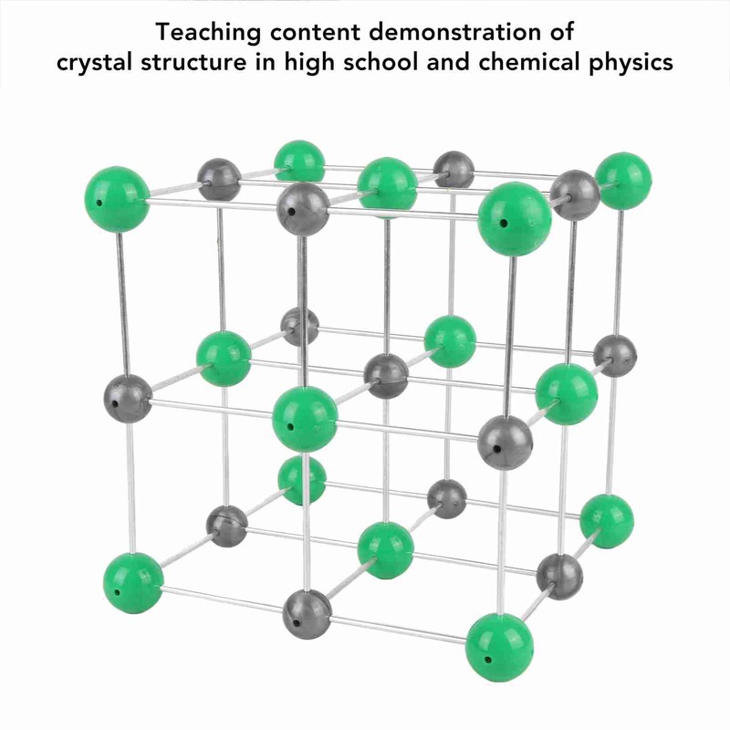Molecular Structure Model Chemistry Sodium Chloride Crystal Demo Teaching Aids