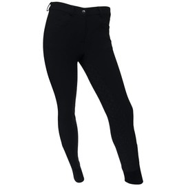 ECP RideTex Women's Full Seat Silicon Grip Riding Breeches Black