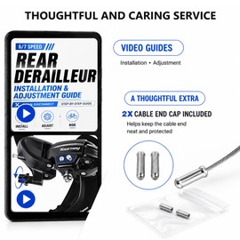 Tourney RD-TY300 Rear Derailleur, 6/7 Speed Direct Mount, Video Guides