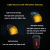 UPXSXT 5Pcs No Drill Car Cab Lights, Solar Powered Waterproof
