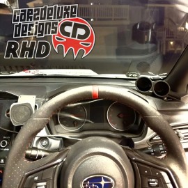 CARZDELUXE Dual RHD gauge pod mount for 2022-2025 Subaru WRX functional defrost vent