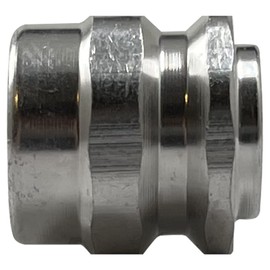Sherco-Auto R-134a Aluminum Valve High Side Retrofit Adapter 3/16" Flare 3/8" SAE - 5 Pack - Made in USA