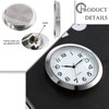 PMELCXD 2-1/8" (55mm) Quartz Watch Insert, Zinc Alloy Metal Case,