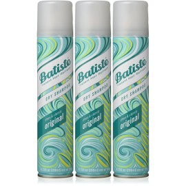 Batiste Batiste Dry Shampoo, Original Fragrance, Refresh Hair and Absorb Oil Between Washes, Waterless Shampoo for Added Hair Texture and Body, 6.73 OZ Dry Shampoo Bottle, 3 Pack
