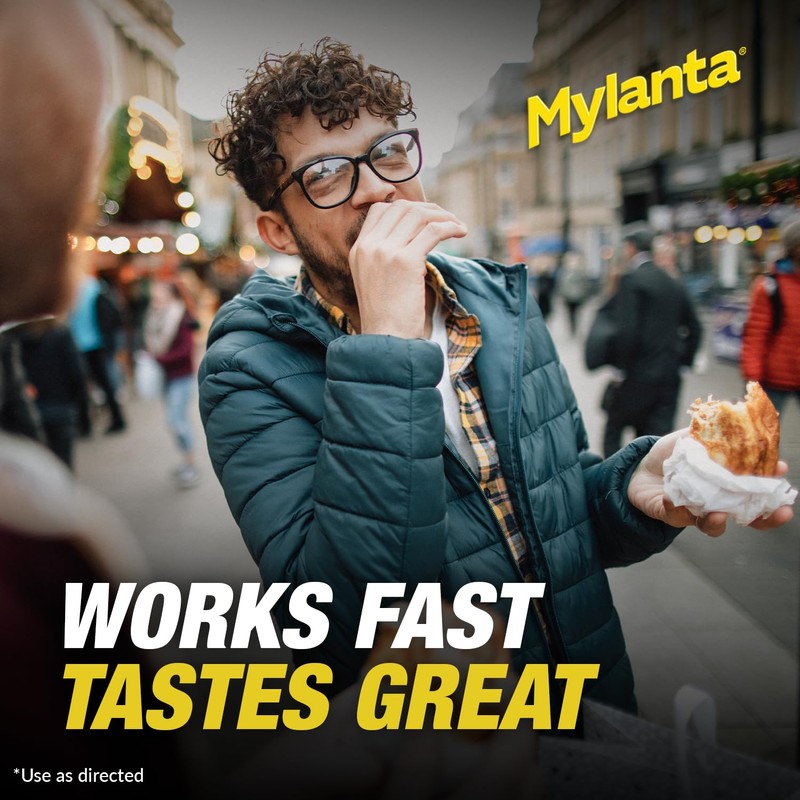 Mylanta One, Lemon Mint Flavor, 50 Count, EcoCare PCR