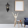 Leorx Vintage DIY Dollhouse 1 12 Dollhouse Miniature LED Wall