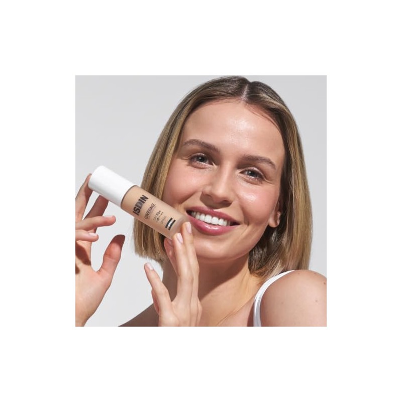 ISDIN Coverage SPF 50 1.0 Pearl, Base De Maquillaje Con
