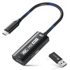 Guermok 4K USB3.0 Video Capture Card with PD 100W, 4K@60FPS