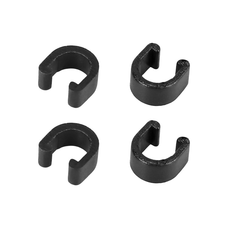 X AUTOHAUX 100pcs Bike Brake Cable Clip C Style Clamp