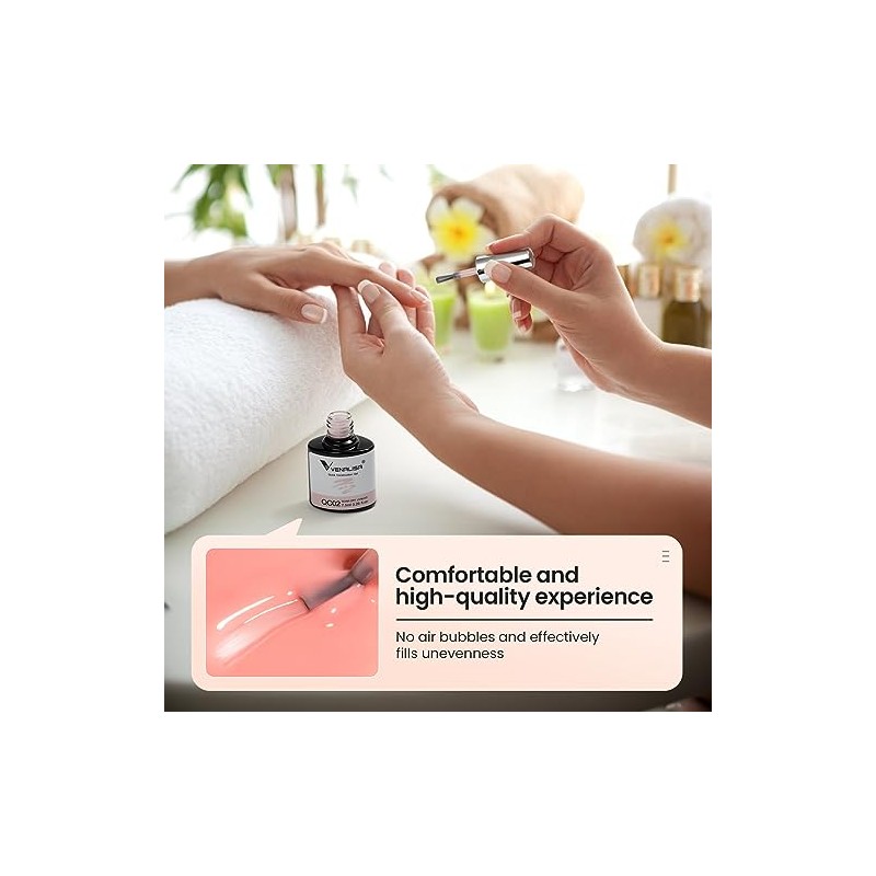 VENALISA Builder Nail 6 Piece Set, Quick Construction Extension Base