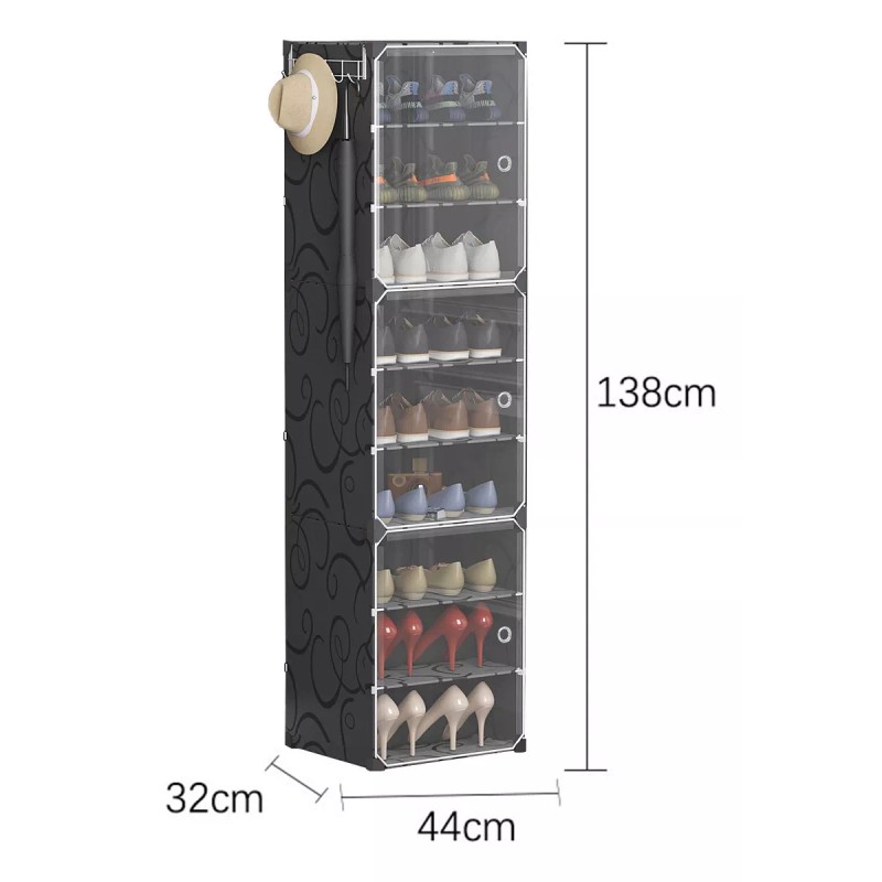 Zapatera Económico Modernas Organizador Caja Armable Estante