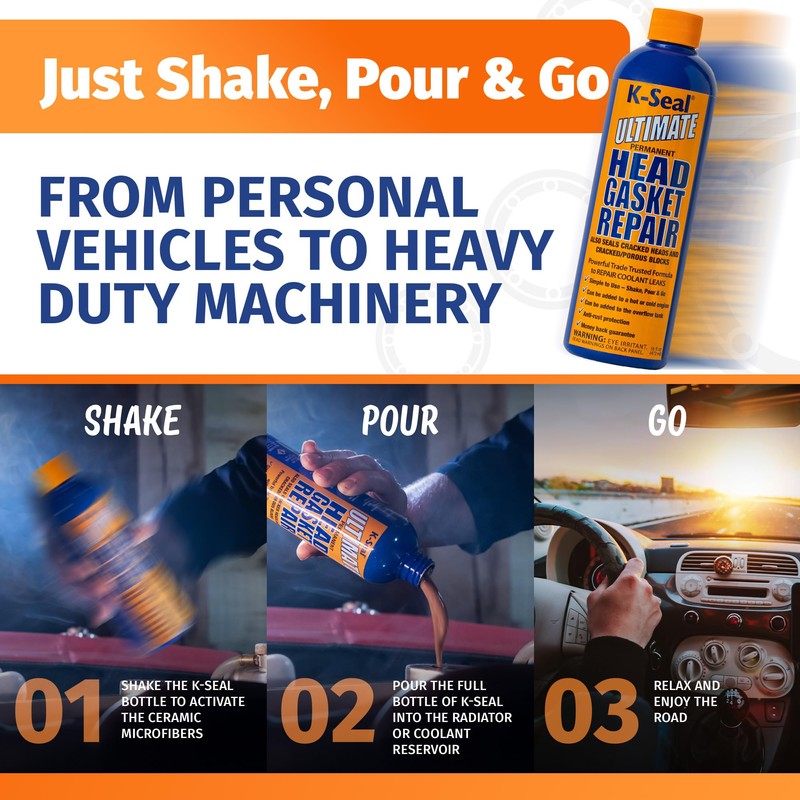 K-Seal Ultimate Head Gasket & Block Repair | Seal &