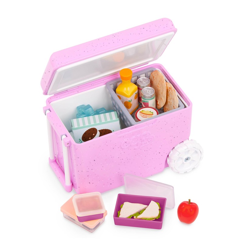 Our Generation – 18-inch Doll Accessories – Rolling Cooler with