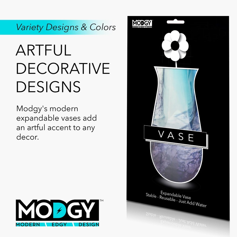 MODGY Love Noir Collapsible Vase, 1 EA