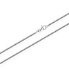 NKlaus Genuine 925 Sterling Silver Snake Chain 0.80 mm Wide,
