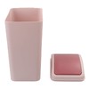 Kekow Bote de basura de plástico pequeño de 4.5 galones,