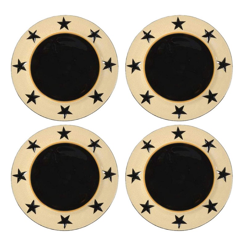 Park Designs Star Vine Dinner Plate Set - Tan