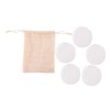 PACKOVE 3sets Reusable Fiber Makeup Remover Pads Set with Storage