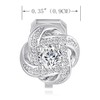 Fxiqini Clip On Earrings Non Pierced Earrings Teardrop Round Square