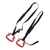 2Pcs Kids Gymnastic Rings Monkey Shape Load Bearing 150KG Ergonomic