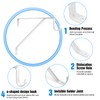 Pisman 10 Inch Heavy Duty Closet Rod Bracket Adjustable 2-Pack,