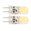 2PCS Silicone LED Light Bulb GY6.35 COB 1505 3W 12V