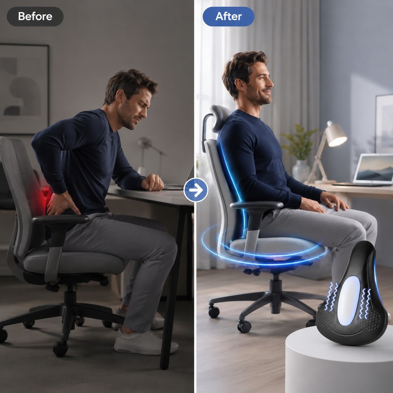 Pelvic Floor Trainer for Kegel Exercises – Ergonomic Training Seat
