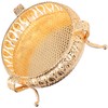 Fruit Tray Metal Round Place Snacks Small Jewelry Multifunctional Home