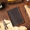 Polare Handmade Full Grain Leather Passport Wallet Slim and Soft